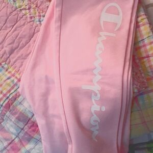 Girl's Pink Champion Leggins Size 14/16 Jr/Miss Activewear